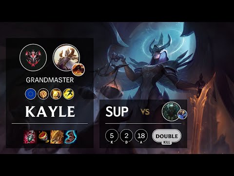 Kayle Support vs Pyke - EUW Grandmaster Patch 10.20