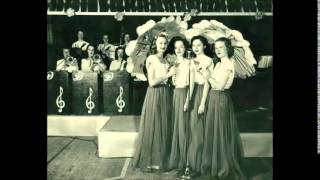 Darlinettes performing "You Don't Get it From Books," 1946