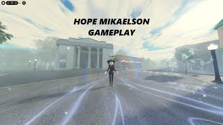 14 MINUTES OF HOPE MIKAELSON GAMEPLAY IN ROTM | ROBLOX |