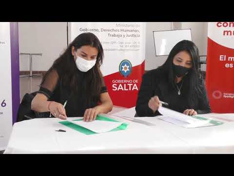Se vinculan instituciones para promover la autonomía económica de las mujeres Ministerio de Gobierno, Derechos Humanos, Trabajo y Justicia Noticias de Salta