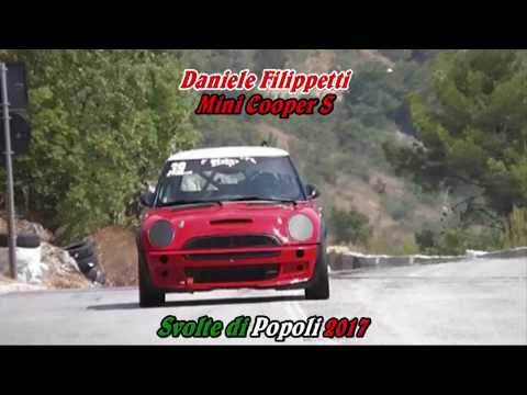 SVOLTE DI POPOLI 2017 DANIELE FILIPPETTI MINI COOPER S