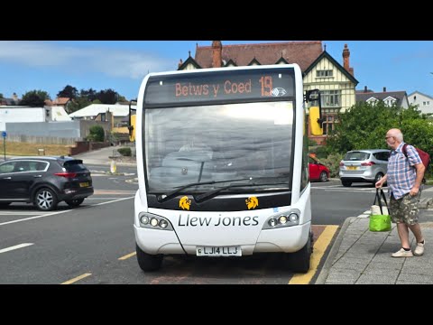 Llew Jones Coaches Optare Solo SR LJ14 LLJ Route 19