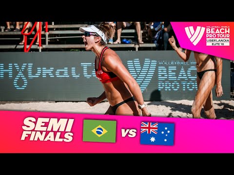 Ana Patrícia/Duda vs. Mariafe/Clancy - Semi Finals Highlights Uberlandia 2023 #BeachProTour