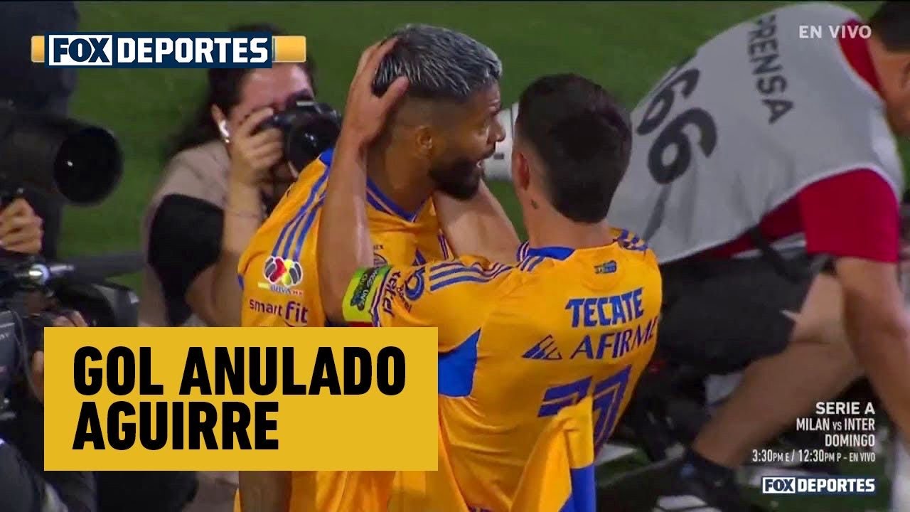 😱 GOL ANULADO Rodrigo Aguirre | Tigres 0-0 Rayados | Clásico Regio | Fecha 10 | Liga MX