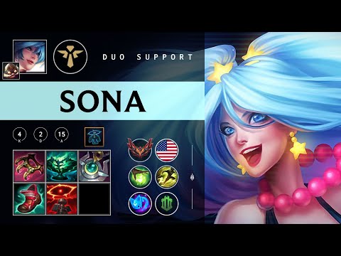 Sona Support vs Nami - NA Grandmaster Patch 26.01