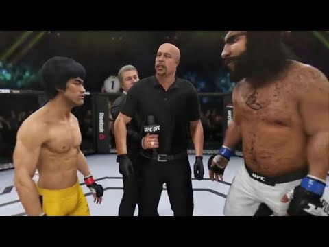 Bruce Lee vs Robinson Crusoe (EA Sports UFC 3)