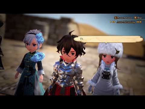 Bravely Default 2 Demo Version ] Boss battle