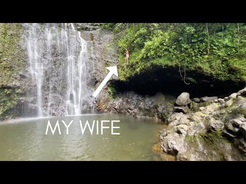 ROAD TO HANA | Secret beaches and cliff jumping