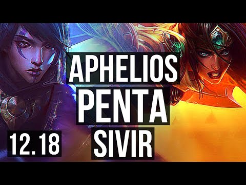 APHELIOS & Karma vs SIVIR & Zilean (ADC) | Penta, 800+ games, Legendary, 11/3/5 | KR Master | 12.18