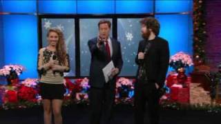 KTLA Haley Reinhart and Casey Abrams perform Baby Its Cold Outside