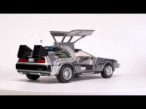 Coche Dlorean Regreso al Futuro Metal 1:24