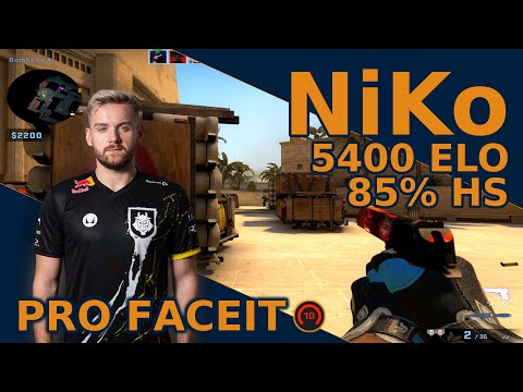 NiKo HAS INTERNAL AIMLOCK🔥 -  85% HS - MIRAGE - CSGO PRO POV Highlights