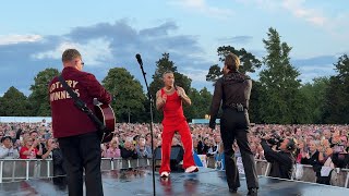 Relight My Fire (feat. Olly Murs &amp; Lottery Winners) - Robbie Williams - Bath, UK, June 14, 2025