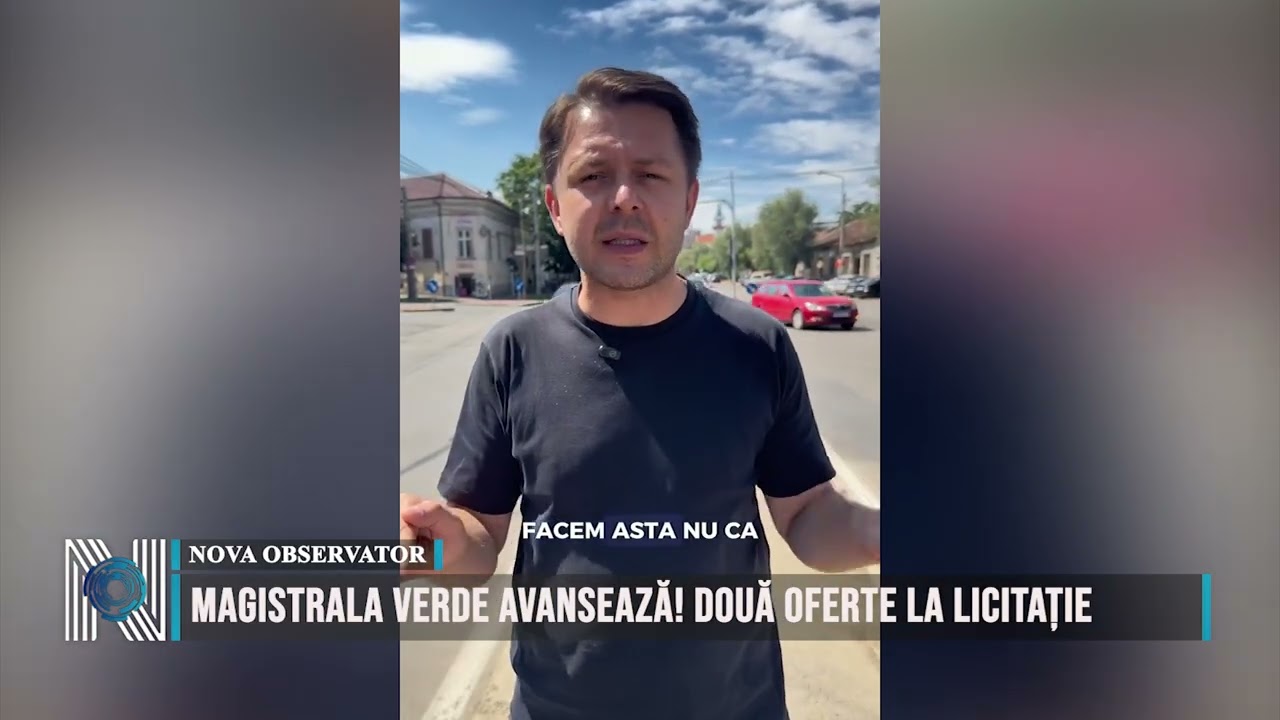 MAGISTRALA VERDE AVANSEAZĂ! DOUĂ OFERTE LA LICITAȚIE