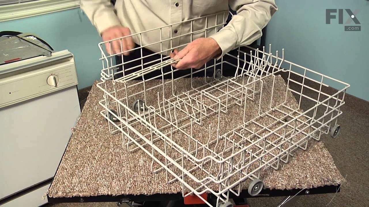 Replacing the Dishwasher Dishrack - Light Grey