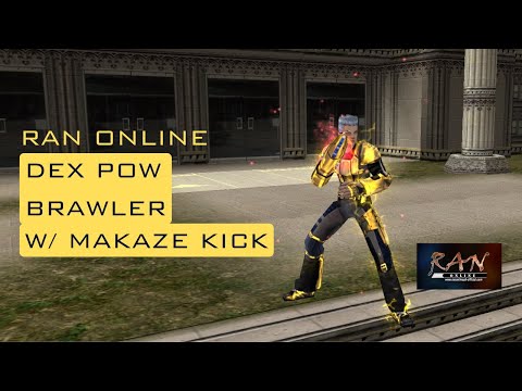 Ran Online - Brawler DEX POW BUILD | 170 CAP LEVEL