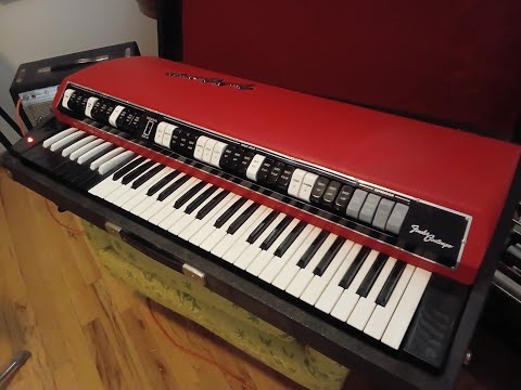 60's Fender Contempo Organ with Case and Stand - for sale