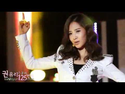 111003 SNSD hot pants Yuri _Tell Me Your Wish (Genie)