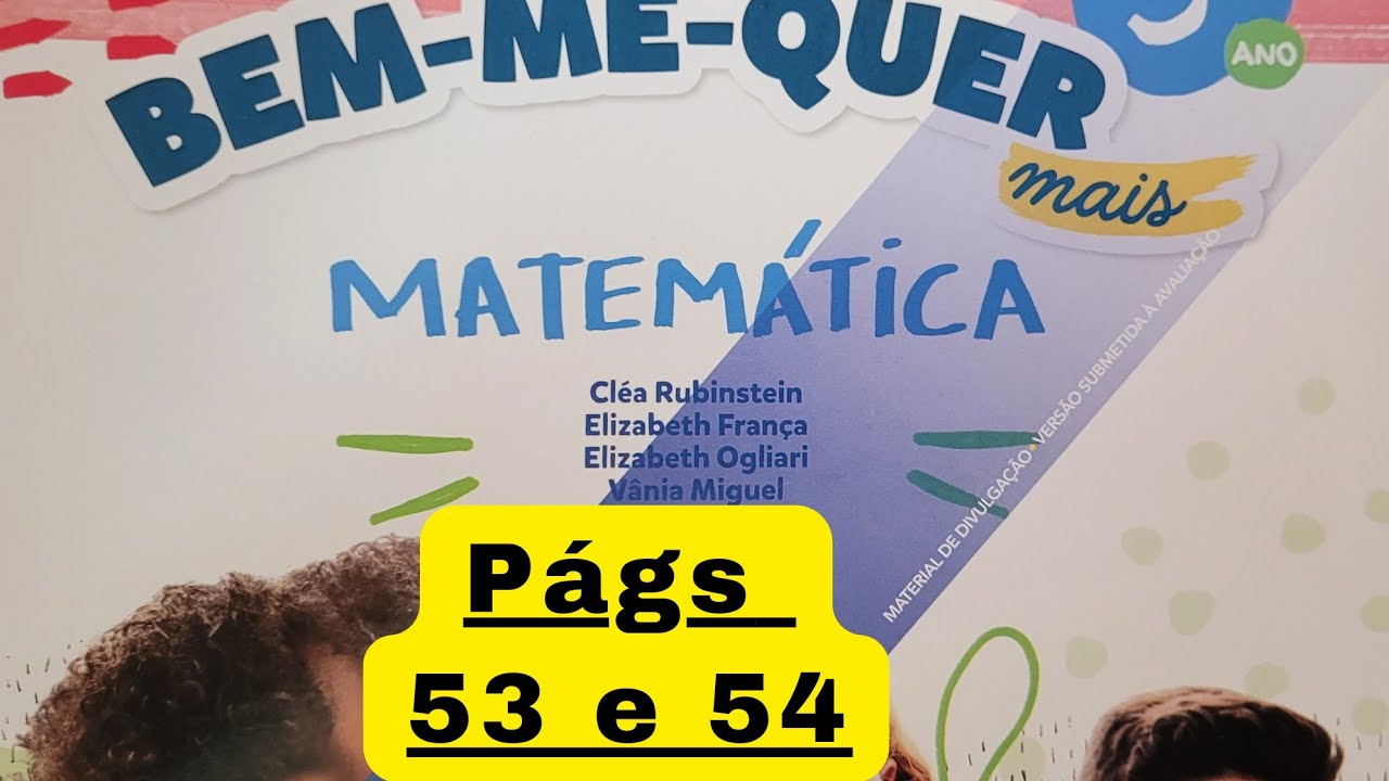 Bem-me-quer Mais Matemática - 5°ano - págs 53 e 54 - Prismas e pirâmides
