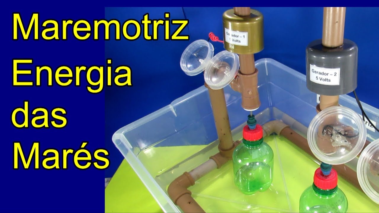Geradores Elétricos - Energia Maremotriz - Parte 1