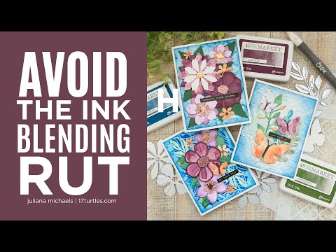 Avoid the Ink Blending Rut | 3 Mixed Media Stencil Techniques