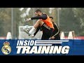 Real Madrid train before Leganés match!
