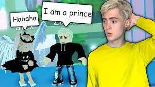 Nobody Knew I was The Prince... | Roblox Royale High Roleplay