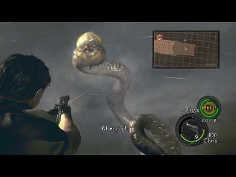 15. Resident Evil 5 Walkthrough - Professional Difficulty - Chapter 3-3 Irving Boss