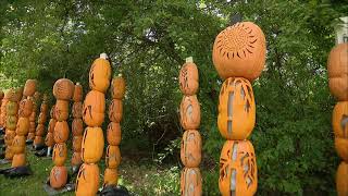 Great Jack O'Lantern Blaze fires up at Old Bethpage Village Restoration Wednesday