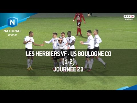 VHF Les Herbiers vs US Boulogne, National 2016/17,...
