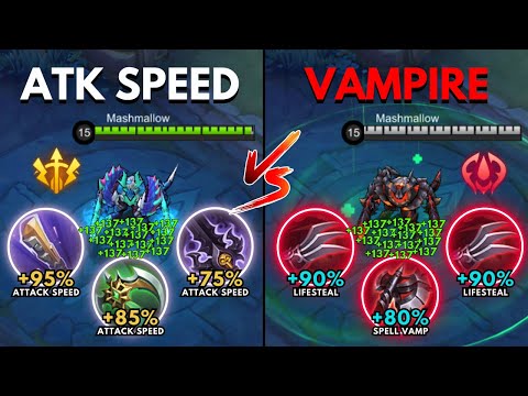 Thamuz Attack Speed Build vs Thamuz Vampire Build