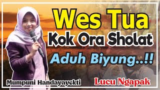 Download lagu SUDAH TUA KOK TIDAK SHOLAT (Pengajian Lucu Ngapak Mumpuni Handayayekti Juara Aksi Indosiar) mp3