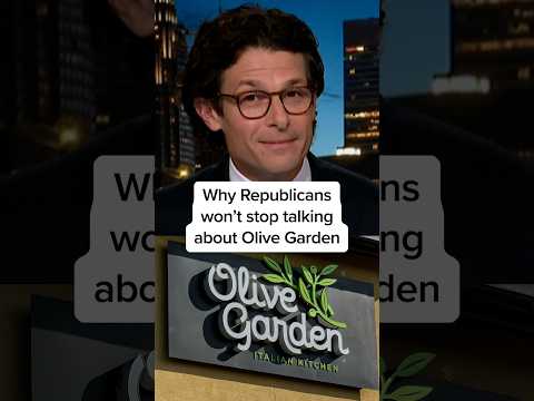 Why Republicans won't stop talking about Olive Garden