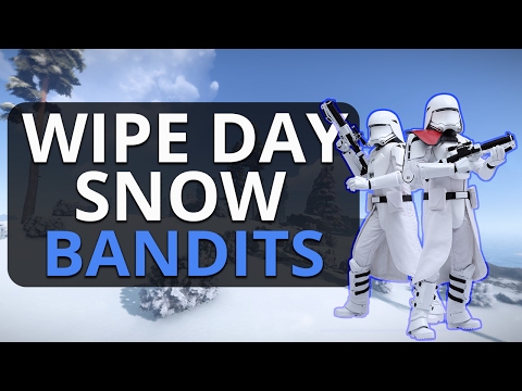 WIPE DAY SNOW BANDITS!! Rust Dual Survival S3 Ep1