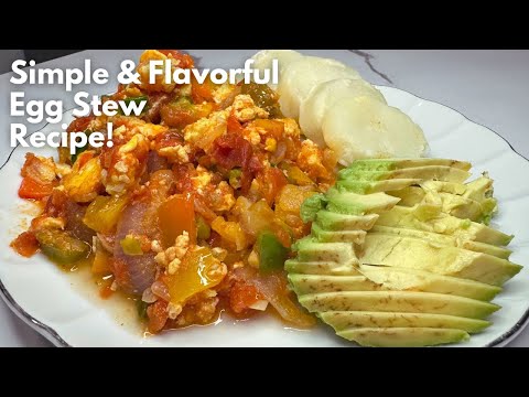 The Easiest Ghanaian Egg Stew Recipe | How to Make the Best Egg Stew for Busy Nights or Quick Meals