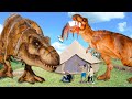 World S Most Dramatic T Rex Attack T Rex Vs Indominus Rex Blockbuster T Rex 2023 Dinosaur Park