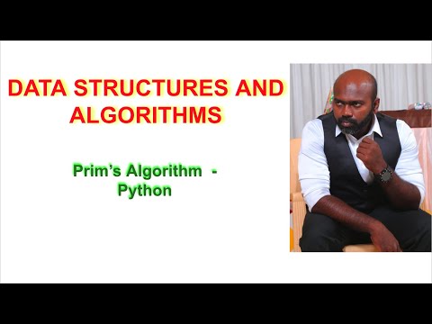 Prim's algorithm | DSA in Tamil | DSA with Python