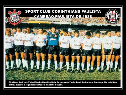 Guarani 0x1 Corinthians (31/07/1988) - Final Paulistão 1988 (Corinthians campeão)