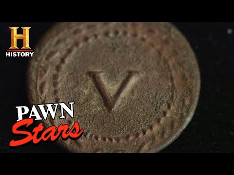 棋牌明星。瑞克為古羅馬令牌翻案 (第16季) | 歷史故事 (Pawn Stars: Rick Flips for an Ancient Roman Token (Season 16) | History)