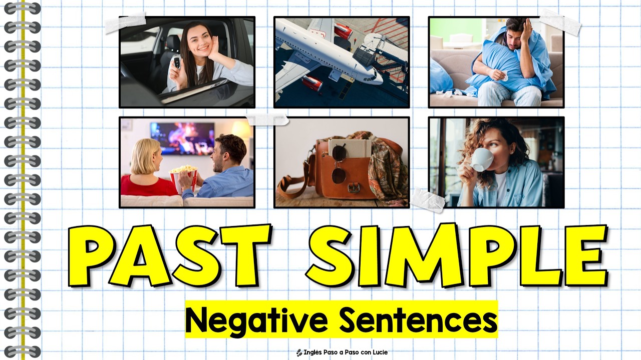 Pasado Simple Negativo en Inglés | Oraciones con Didn’t y Verbos Irregulares