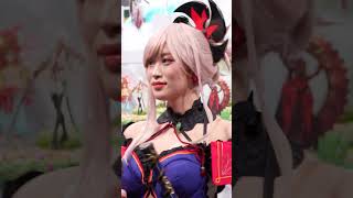 AJ2024 FateGrandOrder Official Cosplayers 宮本武蔵 綾瀬まお さん アニメジャパン2024