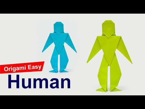 DIY Human Easy Origami Tutorial