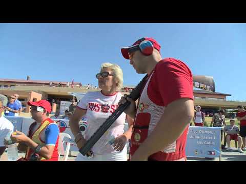 Men's Trap final round - Granada 2013 ISSF World Cup in All Events