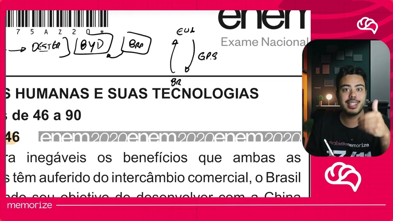 Resolução em Vídeo — Questão 46 ENEM 2020