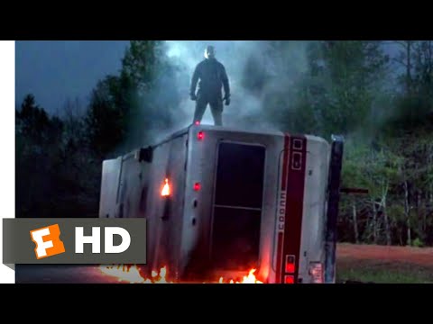 Friday the 13th VI: Jason Lives (1986) - RV Double-Kill Scene (5/10) | Movieclips