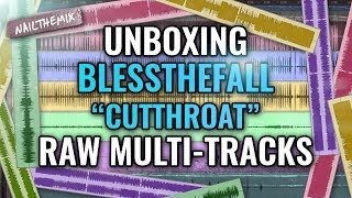 Blessthefall &quot;Cutthroat&quot; raw multi-tracks [UNBOXING]