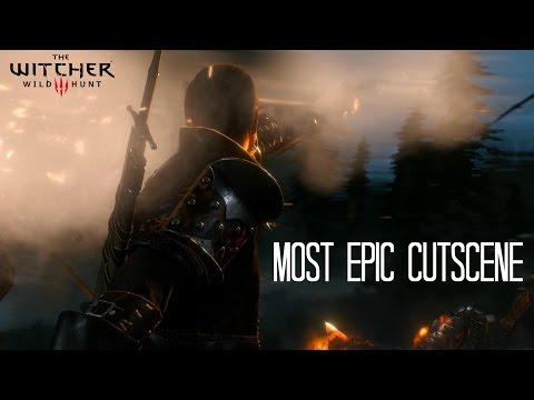 The Witcher 3 Wild Hunt - Most Epic Cutscene (Witchers VS Wild Hunt)