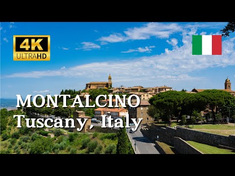 Captivating Montalcino: Unveiling Tuscany's Hidden Charm, Summer in Italy. [Journey Of Discovery 4K]