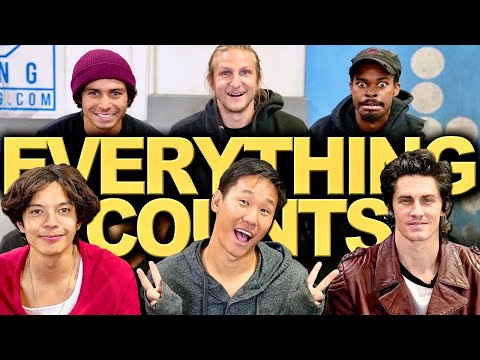 CHRIS CHANN & WILLIAM SPENCER VS BRAILLE! EVERYTHING COUNTS SKATE