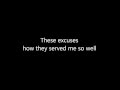 Alanis Morisette - Excuses lyrics